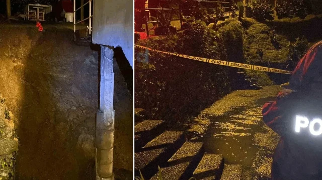 hopada istinat duvari coktu uc katli ev tahliye edildi BWtUK7Qs